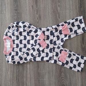 Hannah Andersson kitty pajamas